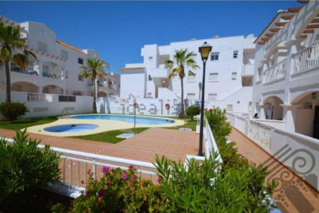 Apartamento-Solarium Playa Marina De La Torre Mojácar Exteriör bild