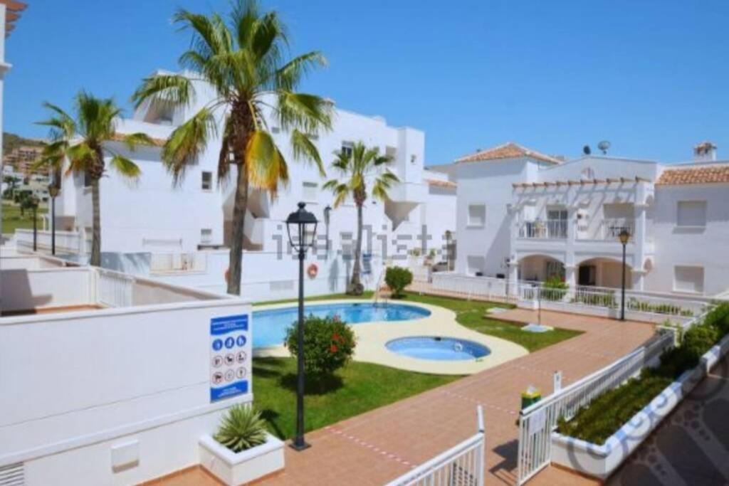 Apartamento-Solarium Playa Marina De La Torre Mojácar Exteriör bild
