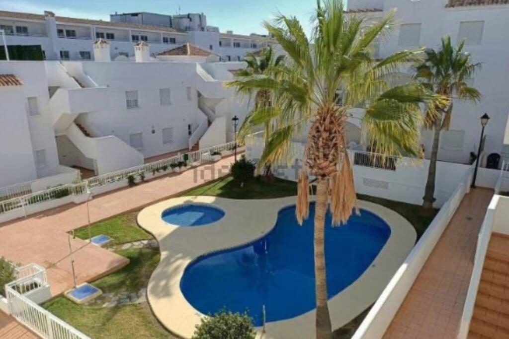 Apartamento-Solarium Playa Marina De La Torre Mojácar Exteriör bild